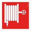 НАКЛЕЙКА ПОЖАРНЫЙ ЗНАК ГИДРАНТ 15x15