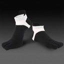 4x Toe Socks Mesh Athletic Yoga Crew Socks Značka bez marki