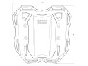 SMARTRACK СТЕЛАЖ NA TROBE ЗАДНЯЯ KAWASAKI Z 650 RS 2022-2025 HEPCO & BECKER  фото 9