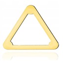 Золотой кулон ТРЕУГОЛЬНИК пр 333 CELEBRITY модульный