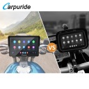 CARPURIDE W502 ЕКРАН CARPLAY DO MOTOCYKLA, ВОДОСТІЙКИЙ ЕКРАН СЕНСОР 5″  (18746434550) фото min 6