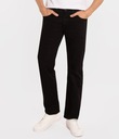 Большие черные брюки Мужские джинсы Техасские джинсы с прямыми штанинами 7092 W43 L30