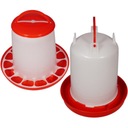 Кормушка Кормушка 3кг навинчивающаяся + ВОДА 3л Автоматическая кормушка для кур-цыплят