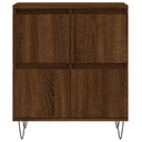 vidaXL Komoda, hnedý dub, 60x35x70 cm, materiál na báze dreva Výška nábytku 70 cm