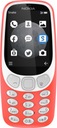 Mobilný telefón Nokia 3310 (2017) 16 MB / 16 MB 2G červená Druh obrazovky LCD