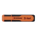 Флуоресцентный хайлайтер.Donau D-Text оранжевый