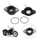 2 X MOTOCYCLETTE CARB INTAKE CARBURETOR INTERFACE ADAPTERS FOR XV400 XV500photo 8