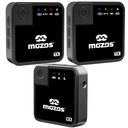 MOZOS MX1-DUAL ДВА БЕСПРОВОДНЫХ МИКРОФОНА 2,4 ГГЦ МИКРОПОРТЫ ДЛЯ ТЕЛЕФОНА