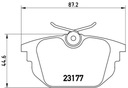 BREMBO TARCZE+KLOCKI ЗАД ALFA ROMEO 155 240MM изображение 6