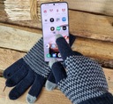 PÁNSKE DOTYKOVÉ RUKAVICE na telefón ZATEPLENÁ Kód výrobcu Męskie rękawiczki dotykowe ciepłe zimowe