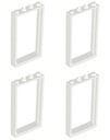 LEGO 60596 РАМА БЕЛАЯ ДВЕРНАЯ КОРОБКА НОВАЯ (12г) 4 шт.