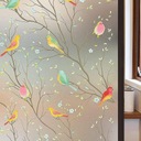 СТЕКЛОФОЛЬГА ОКОННАЯ, ЗАЩИЩАЮЩАЯ ПРИВАТНОСТЬ ДЕКОРАТИВНЫЙ ВИТРАЖ 45*200см