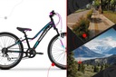 24-дюймовый АЛЮМИНИЕВЫЙ ВЕЛОСИПЕД TABOU TOPSHE 2.0 SHIMANO MTB, ВЫСОКОЕ КАЧЕСТВО