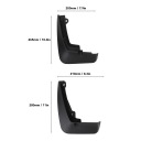 КРИЛА АВТОМОБІЛЬНИЙ 4PCS IMPACT PROOF ЧОРНИЙ SPLASH GUARD FOR CAPTUR 2019-2024  (18402268014) фото min 14