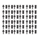 30 ЗАЖИМОВ ДЛЯ РЕШЕТКИ ДИНАМИКА, ПЛАСТИКОВЫЕ ЗАЩИТНЫЕ ЗАЖИМЫ