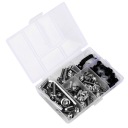BOLTS WINDBREAKERS KIT KEYS SEALING MATERIALS 158SZT UNIVERSAL DO MOTORCYCLE SILVER  photo 9