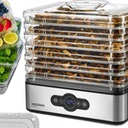 БОЛЬШАЯ СУШИЛКА ДЛЯ ГРИБОВ, ФРУКТОВ, ОВОЩЕЙ, СТАЛЬНЫХ ПИЩЕВЫХ СУШИЛОК 500 ВТ