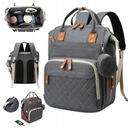 СУМКА ДЛЯ КОЛЯСКИ, РЮКЗАК-ОРГАНИЗАТОР ДЛЯ МАМА, ПАПА 3в1