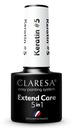 CLARESA KERATIN EXTEND CARE 5w1 BAZA HYBRYDOWA Z KERATYNĄ BEZBARWNA #5