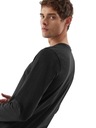 4F Pánske tričko s dlhým rukávom grafitové longsleeve bavlnené šedé L Veľkosť L