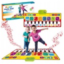 МУЗЫКАЛЬНЫЙ ТАНЦЕВАЛЬНЫЙ КОВРИК ИНТЕРАКТИВНЫЕ ЗВУКОВЫЕ ИНСТРУМЕНТЫ ДЛЯ ДЕТЕЙ МУЗЫКА