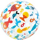 PIŁKA DMUCHANA PLAŻOWA DO ZABAWY NA BASEN KOLOROWA WZORY DLA DZIECI