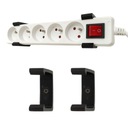 Универсальный держатель для УДЛИНИТЕЛЯ ПИТАНИЯ