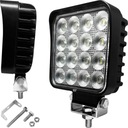 РАБОЧАЯ ЛАМПА 64LED 64W СВЕТОДИОДЫ OSRAM РАЗНАЯ МОЩНОСТЬ