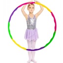 ODCHUDZAJĄCE HULAHOP KOŁO SKŁADANE HULA HOOP MASAŻ