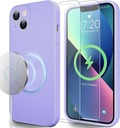 ЧЕХОЛ ДЛЯ iPhone 13 | 14 MAGSAFE МАТОВЫЙ КОРПУС+СТЕКЛО