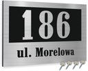 TABLICA ADRESOWA z numerem domu DIBOND 40x30 cm