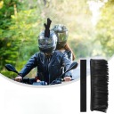 MOHAWK DEKORACJA ШОЛОМА MOTOCIKLINIO ЧОРНА Z TRWALEGO MATERIALU  фото 7