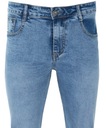 Spodnie jeansy jasno-niebieskie ELASTYCZNE DŻINSY W37 Marka inna