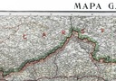 Mapa Galície / Galície 1918 - 70x50cm - Herrich Alwin Výška produktu 50 cm