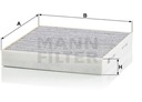 MANN-FILTER MANN-FILTER CUK 2232/1 FILTR, VENTILATION PRZESTRZENI 