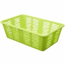 Зеленый органайзер PLASTIC BASKET для косметики