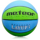БАСКЕТБОЛЬНИЙ М'ЯЧ ДИТЯЧИЙ до 8 років METEOR LAYUP №3 гум