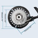 GOOFIT СТАРТЕР РУЧНИЙ PULL СТАРТ DO 2T 47CC 49CC ATV 40-6 АЛЮМІНІЄВИЙ  фото 6