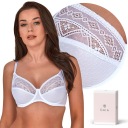 GAIA NANCY 059, мягкий бюстгальтер, БЕЛЫЙ, 75F