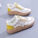 Dámske Tenisky na voľný čas Športová obuv Protišmyková pre turistu Walking Yellow 39 Dĺžka vložky 1 cm