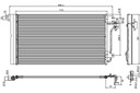 CONDENSADOR CON OSUSZACZEM VW T5 03-09 