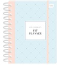 FIT PLANNER ФИТНЕС-ТРЕНИРОВКА БЛОКНОТ PASTEL INTERPRINT