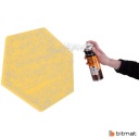 АКУСТИЧЕСКАЯ ПАНЕЛЬ ДЛЯ ДОМАШНЕЙ АУДИО СТУДИИ HEXAGON 3CM сотовая акустика