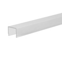 Светодиодный профиль, покрытие Г-К, мороз, 1м