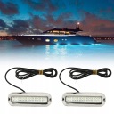 СВІТЛА 42LED MORSKIE PODWODNA ФАРА 120 DO LODZI 10-30 V DC СИНІ  (18569403261) фото min 10