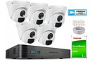Комплект для наблюдения за 5 камерами 4 Мпикс IPC-T124-APF28