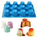 СИЛИКОНОВАЯ ФОРМА ДЛЯ ЖЕЛЕЙНЫХ СВЕЧ СВЕЧИ ПАНАКОТА ЧАШКИ 695