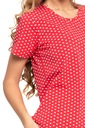 Женская пижама Moraj Valentine's Day Cotton с маленькими сердечками 3800-008 XL
