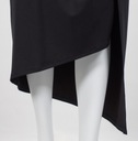 Paco Rabanne Hoop-wrap Tričko Dress Šaty veľ.32 Dominujúca farba čierna