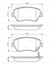BOSCH HAM.KLOCKI /P/SWIFT 05- 0 986 494 573photo 16